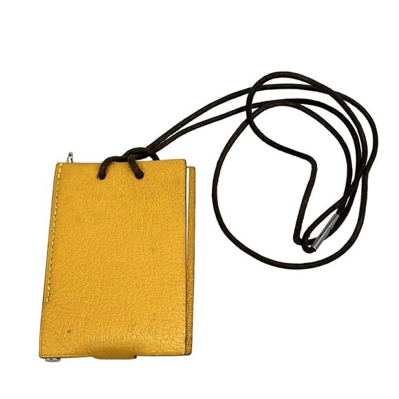 HERMES - Yellow Leather None Accessory - Picture 2 of 6